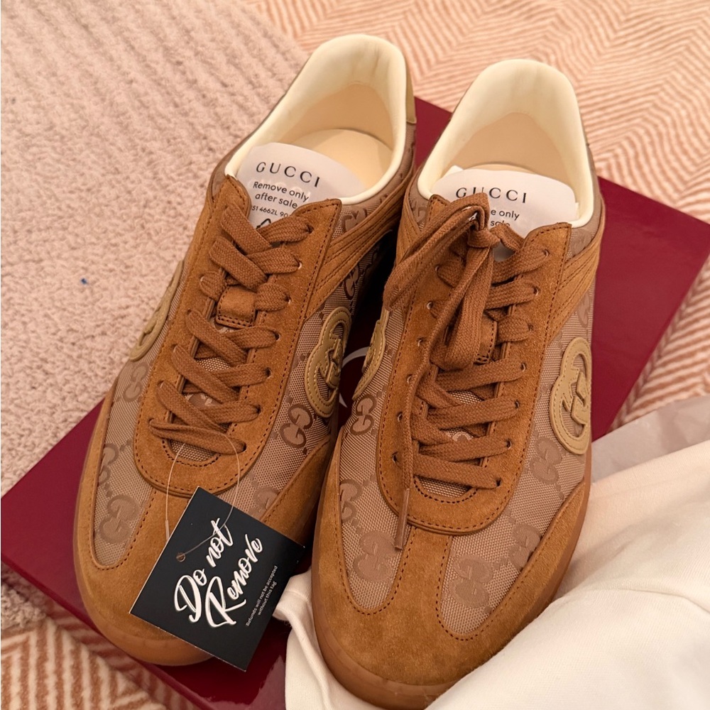Gucci Suede Trainers Men